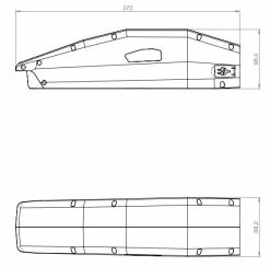 E-Bike Vision - EBV Batterie De Cadre Compatible Yamaha (PW / ST / TE / CE) 36 V -Accessoires Vélo Soldes e bike vision batterie de cadre compatible yamaha pw series 1 3840x2160