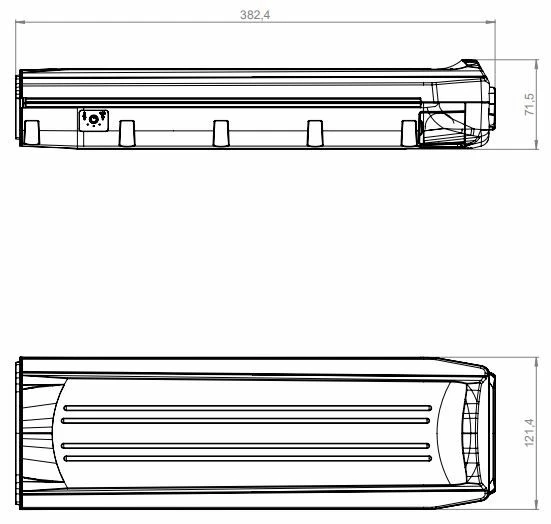 E-Bike Vision - EBV Batterie De Porte-bagages Compatible Gazelle Innergy 36 V 416 Wh 4 E-Bike Vision - EBV Batterie De Porte-bagages Compatible Gazelle Innergy 36 V 416 Wh – Image 2