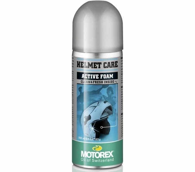 Motorex - Helmet Care Spray - Mousse Nettoyante Pour Casque Vélo 3 Motorex - Helmet Care Spray - Mousse Nettoyante Pour Casque Vélo