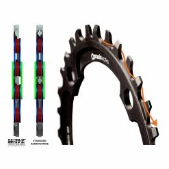Praxis Works - Plateau VTT ERing Steel 104 Mm - Technologie Wave™ 10 Praxis Works - Plateau VTT ERing Steel 104 Mm - Technologie Wave™ -Accessoires Vélo Soldes praxis works plateau ering steel 104mm wawe maillon 3840x2160