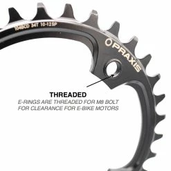 Praxis Works - Plateau VTT ERing Steel 104 Mm - Technologie Wave™ 9 Praxis Works - Plateau VTT ERing Steel 104 Mm - Technologie Wave™ -Accessoires Vélo Soldes praxis works plateau ering steel 104mm wawe schema 3840x2160