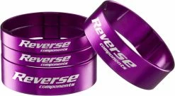 Reverse Components Reverse - Set D'entretoises De Direction “Spacer 1 1/8" 13 Reverse Components Reverse - Set D'entretoises De Direction “Spacer 1 1/8" -Accessoires Vélo Soldes reverse ultra light spacer lila 3840x2160