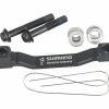 Shimano - Adaptateur De Frein à Disque XTR Postmount Sur Disque 203mm -Accessoires Vélo Soldes shimano adaptateur frein dique xtr i smma90f203ppm 3840x2160